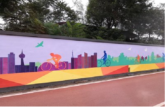 淅川墙体彩绘-围墙