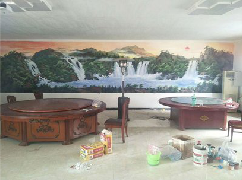 淅川墙绘-写实风景